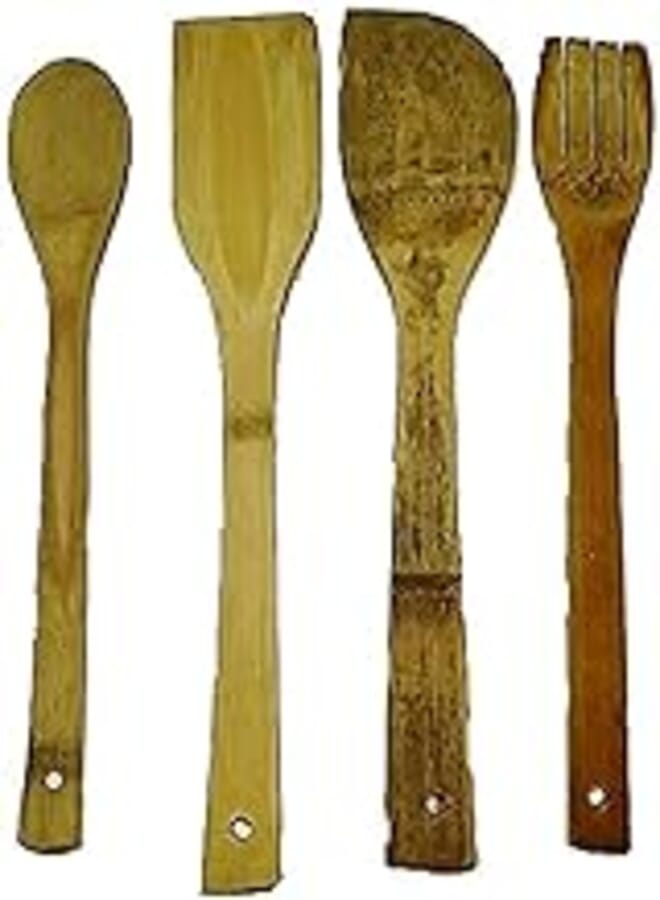 OR Wooden Spoons Set of 4 Pieces (KD104) 