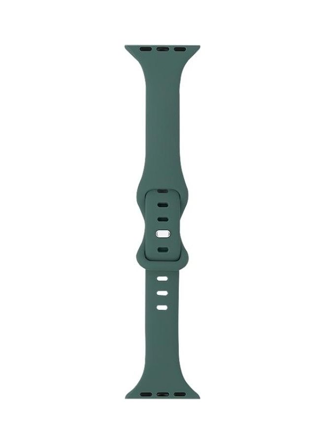 NIBEMINENT Replacement Watchband For Apple Watch Green - Image 1