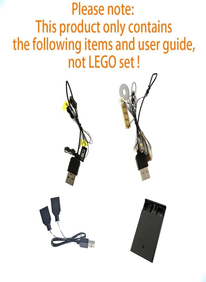 GEAMENT LED Light Kit Compatible with Lego Diagon Alley: Weasleys' Wizard Wheezes - Lighting Set for 76422 Model Set (Model Set Not Included) - Image 3