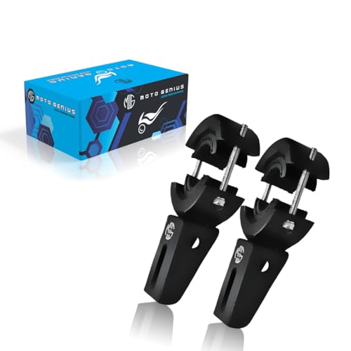 Moto Genius Universal Fog Light Mount | Durable Clamps for Off-Road Lights, Driving Lights & More, 51 MM (Pack of 2) - Image 1