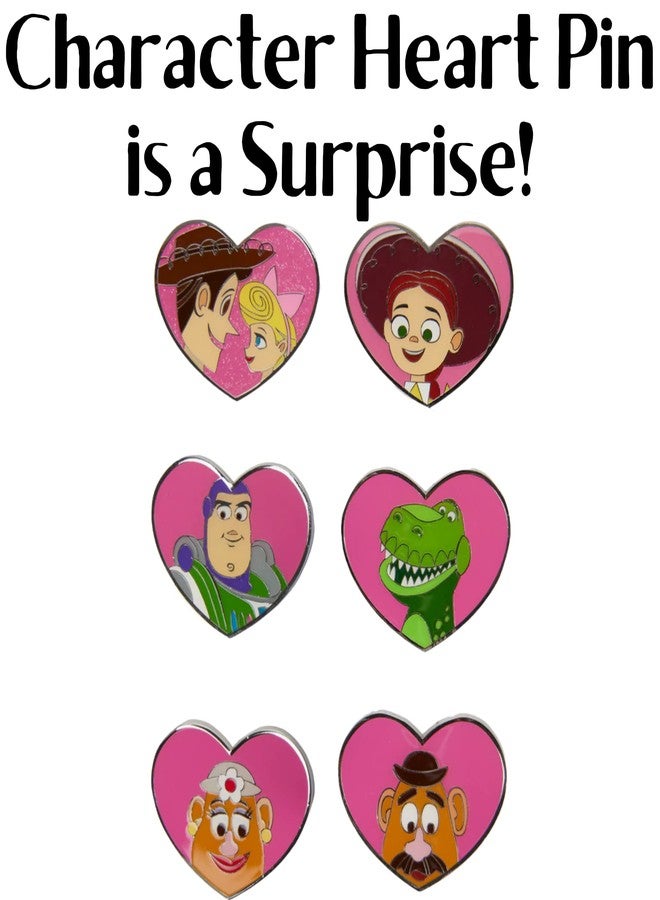 Loungefly Toy Story Blind Box Collectible Heart-Shaped Enamel Pins, Individually Boxed Novelty Character Pins, Characters May Vary, Includes Only One Pin, 1.5 Inches - Image 2