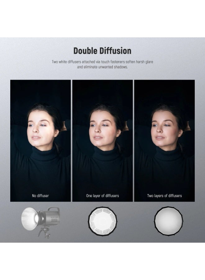 Neewer SF85Q Quick Release Deep parapolic + Grid - Size 85cm - Image 4