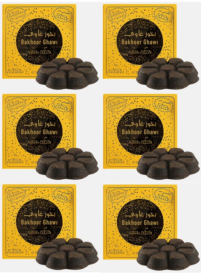 Nabeel 6 Pcs Nabeel Bakhoor Ghawi 30GM - Image 1