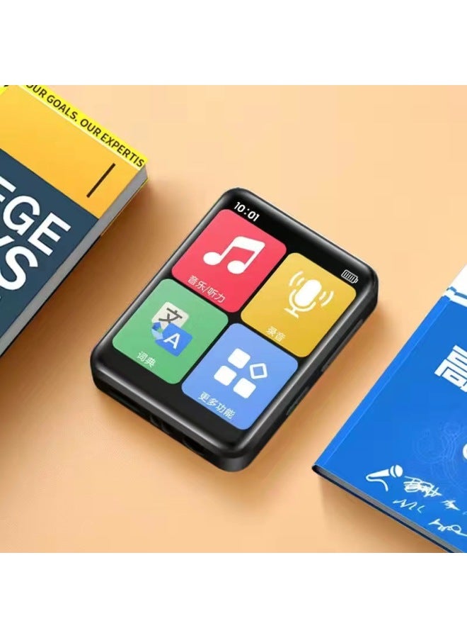 D2 Pocket Mp3 Walkman Bluetooth MP3 Music Player Listening To Songs Special Fiction Artifact-Body Color:White-Memory Capacity:No Memory  - Image 2