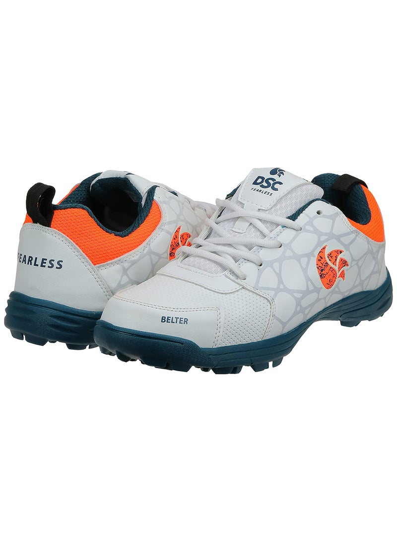 DSC Belter Cricket Shoes | Teal Blue | For Boys and Men | Eva Sock Liner | Lightweight Outsole | Durable | 4 UK, 5 US, 38 EU - Image 3