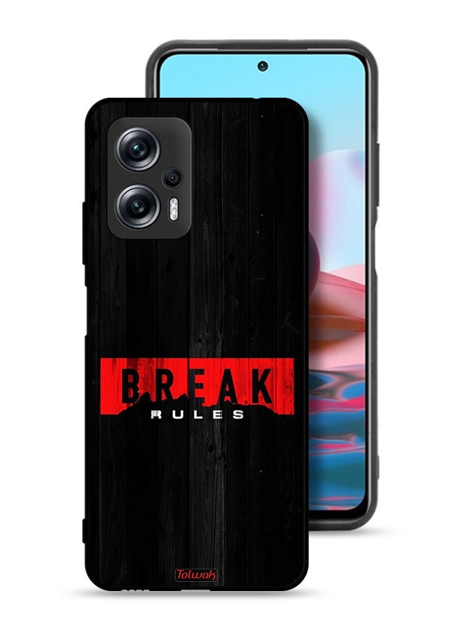 Tolwak Xiaomi Poco X4 GT Protective Case Cover Break Rules - Image 1