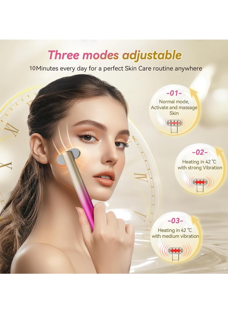 Ru syanl Red Light Therapy for Face Eye Skincare Equipment at Home - 7 in 1 Red-Light-Therapy，Red for Skincare & Blue Rejuvenation Tool  - Image 2