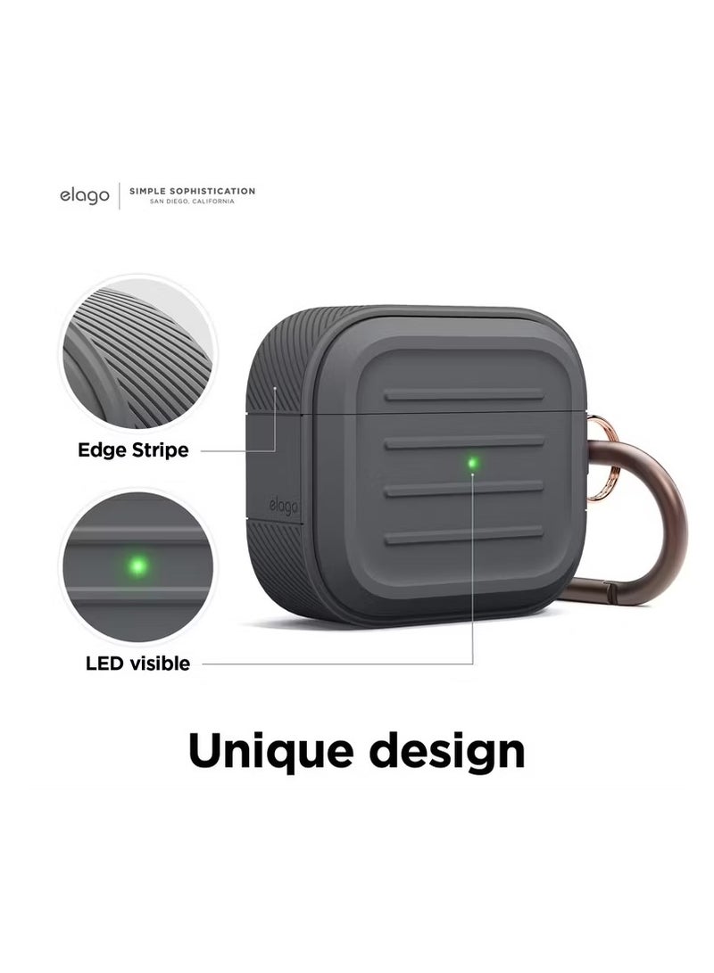 Elago AirPods 3 Armor Case - Dark Grey - Image 2