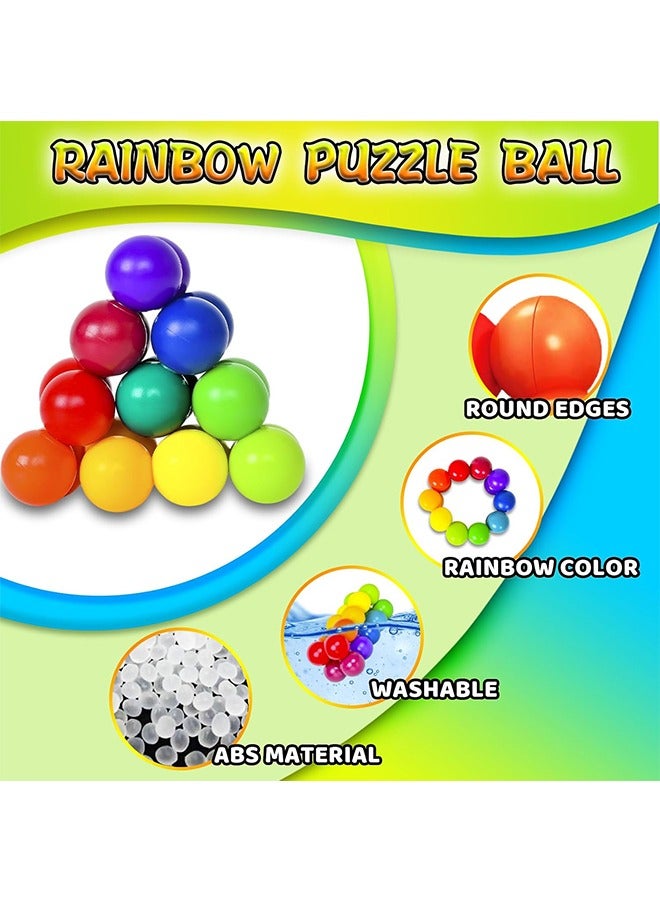 2 Pack Sensory Fidget Toys for Kids Toddler Boys, Autism Figette Ball Autistic ADHD Cool Desk Toy, Calm Down Travel Airplane Essentials Toys for Age 3-12 Year Old, Stuffers Gift for Kids Teens Girls - Image 2