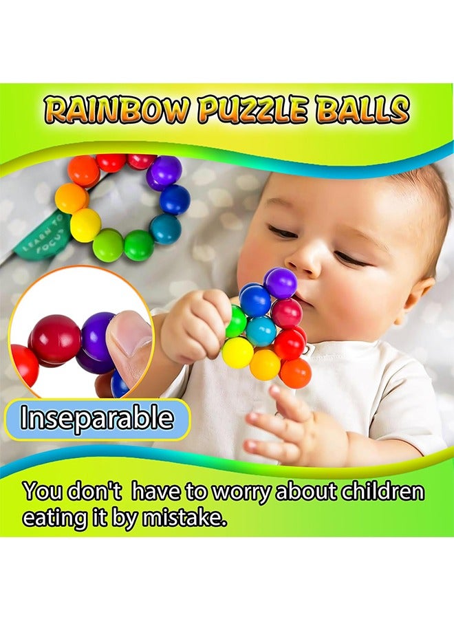 2 Pack Sensory Fidget Toys for Kids Toddler Boys, Autism Figette Ball Autistic ADHD Cool Desk Toy, Calm Down Travel Airplane Essentials Toys for Age 3-12 Year Old, Stuffers Gift for Kids Teens Girls - Image 5