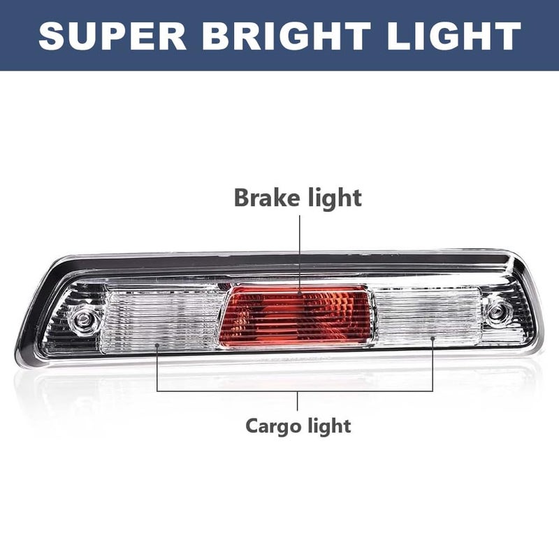 PIT66 Clear 3rd Third Brake Light, Compatible with Ford F150 Truck 2009 2010 2011 2012 2013 2014, High Mount Stop light Tercera luz de freno - Image 5