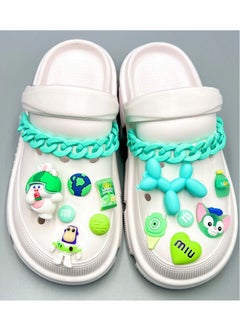 Excefore Shoe Decoration Charms 1 Set 3D Charm for Hole Hole Shoe Buckle Party Favors ​Mini Charm Bracelet Wristband Decoration for Men Women Kid  - Image 4