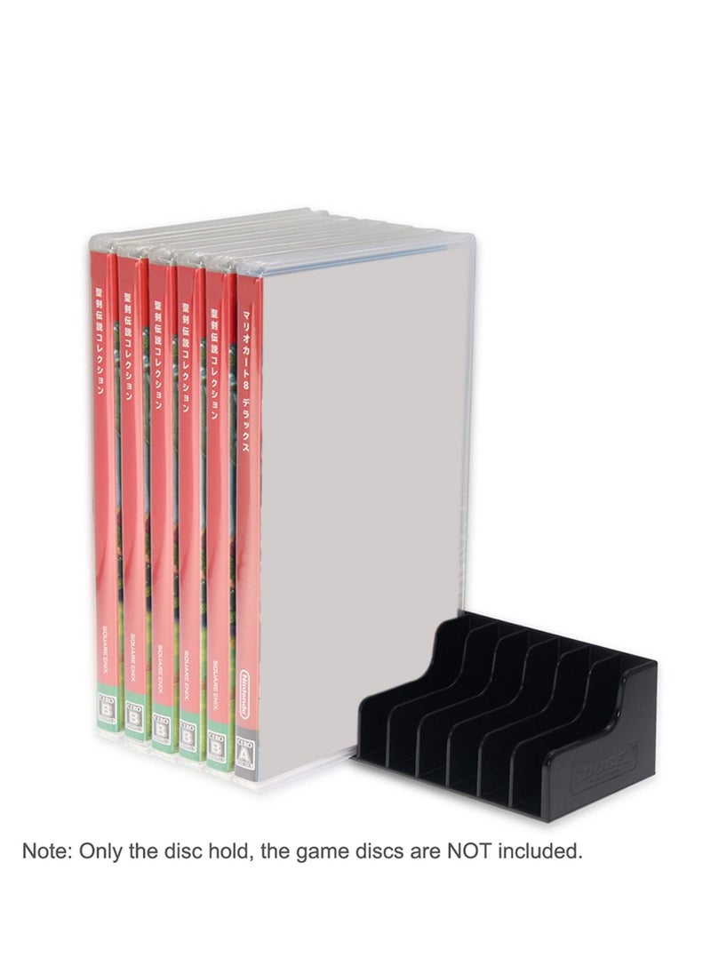 Multi-Function Game Card Storage Rack for PS4 PS5 Switch Game Card Holder CD Case Stand and Video Game Tower Organizer