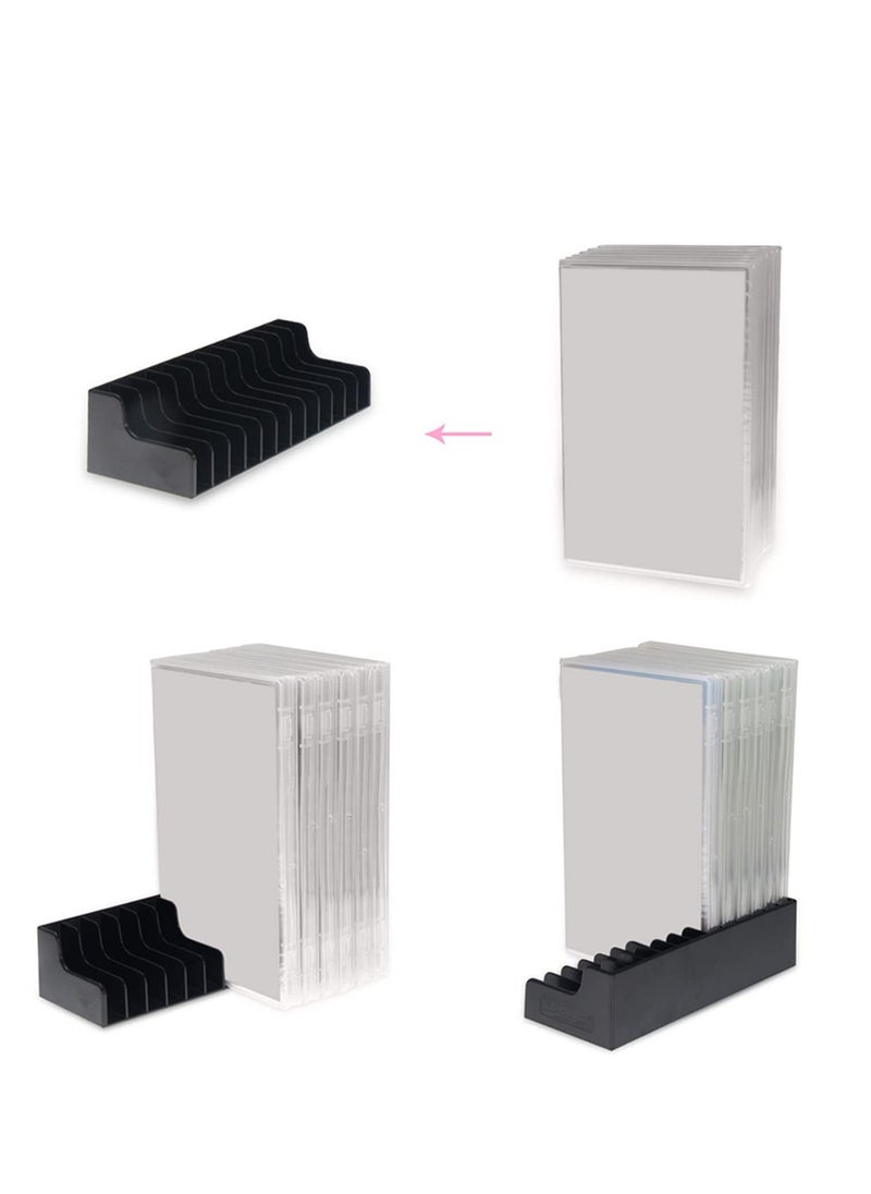 Multi-Function Game Card Storage Rack for PS4 PS5 Switch Game Card Holder CD Case Stand and Video Game Tower Organizer