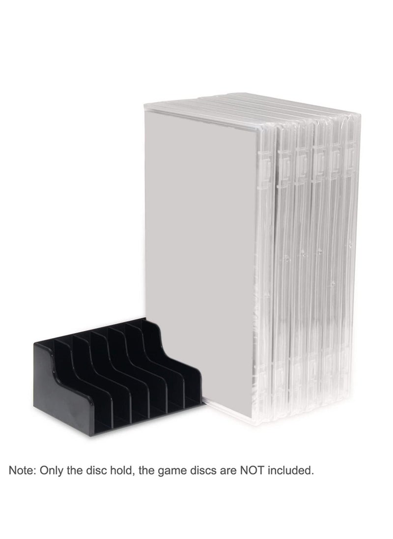 Multi-Function Game Card Storage Rack for PS4 PS5 Switch Game Card Holder CD Case Stand and Video Game Tower Organizer