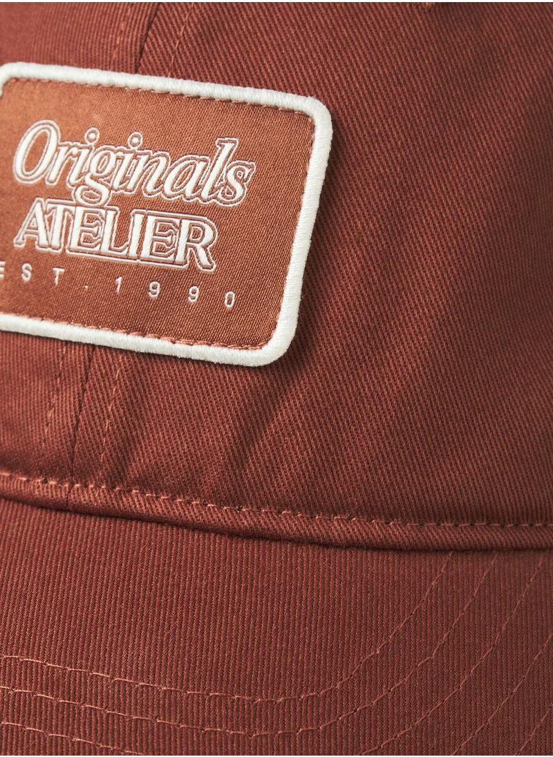 JACK & JONES Jacwise Baseball Logo Print Cap