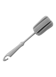 NIBEMINENT Pack Of 4 Long Handle Cup Bottle Brush Grey 26.6 x 18.4 6.9cm 