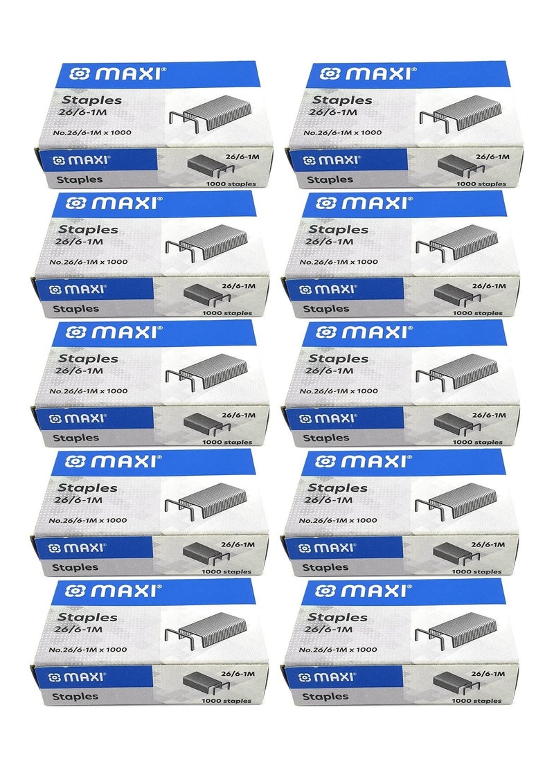 Maxi 10-Pack Staple Pin Wires 26/6 Size  - Image 1
