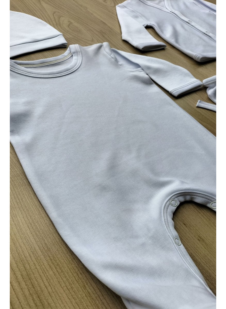 Yzc Home Organic 1st Class Print Unisex Overalls Hospital Exit  - Image 2