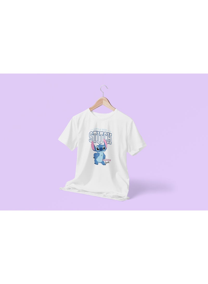 ZOOM Stitch Printed T-Shirt for Kids – Comfortable Casual Wear