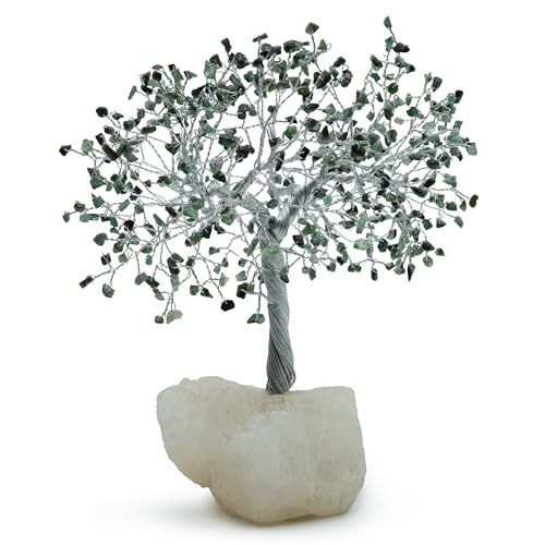 Chitshakti Emerald Crystal Tree – 500 Beads | Mothers Day Gift for Mom | Healing Gemstone Tree for Prosperity | Feng Shui Home Decor Showpiece | Unique Gift for Women - Image 2