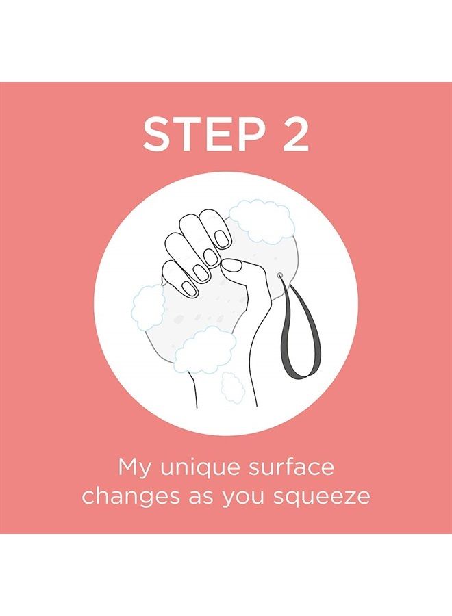 spongelle Flower Boxed 14+ Uses Bath Mitts and Cloths, Bulgarian Rose - Image 5