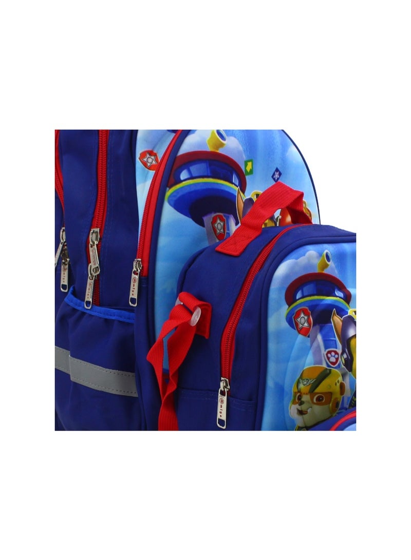 Migo School Set Paw Patrol Backpack 16 Inches – Blue - Image 3