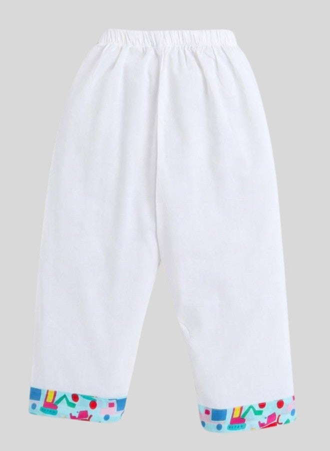 POLKA TOTS Boy’s Super Soft Cotton Kurta Pyjama Set |Night Suit for Kids Boys & Girls (2-3 Y - Multicolor Vehicle) - Image 4