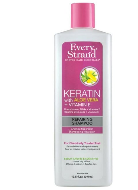 Repairing Shampoo Keratin With Aloe Vera & Vitamin E 399 ML