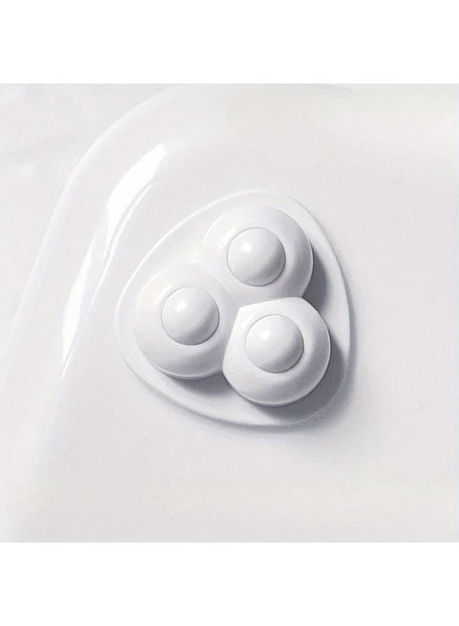 White Nylon Beads 4 Pack Universal Bearing Casters High Load Capacity Wear Resistant - Image 1