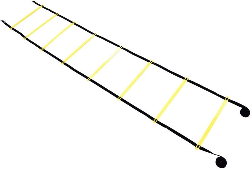 comfrt 4m Exercise Ladder, Flexibility Football Soccer Training Speed Ladder Agility Fitness Jumping Training Equipment for Football, Soccer and Other Sports - Image 1