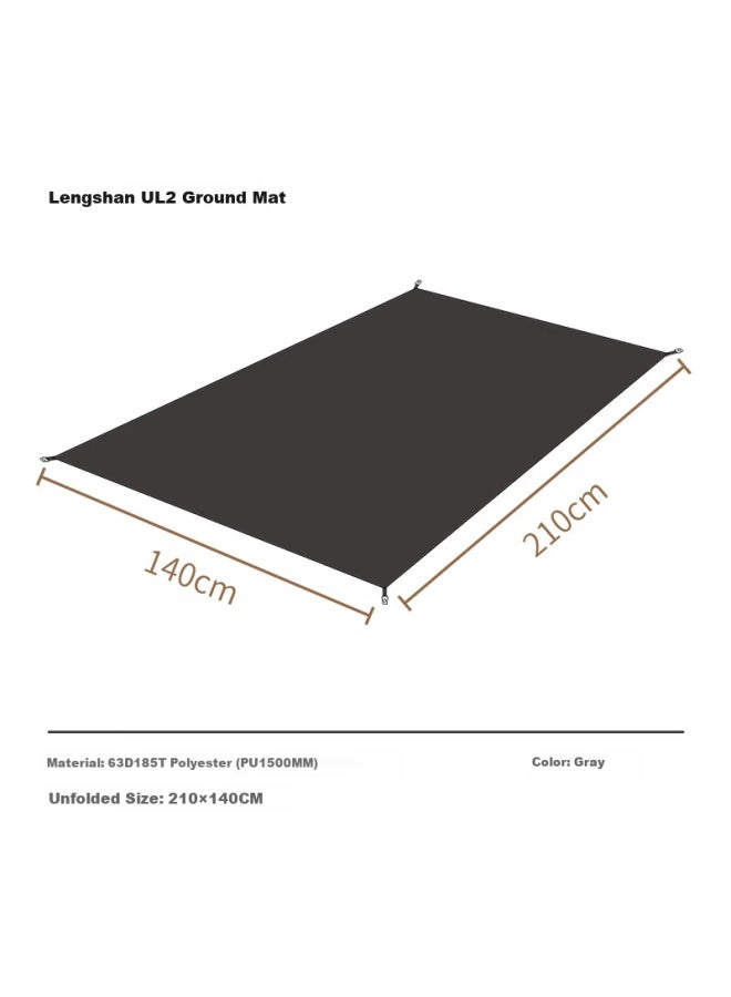 Mobigarden Cold Mountain Ul Ground Mat Outdoor Camping Ultralight Hiking Double Tent Groundsheet Nx23672011 Gray - Image 1