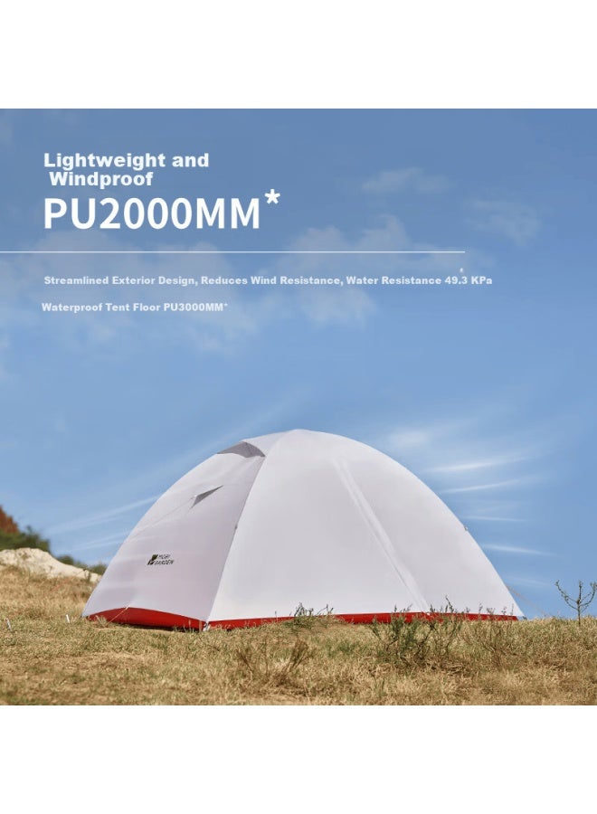 Mobigarden Cold Mountain Ul Ground Mat Outdoor Camping Ultralight Hiking Double Tent Groundsheet Nx23672011 Gray - Image 2