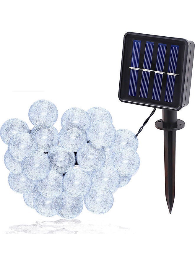 NIBEMINENT Solar 1.8CM Bubble Bulb Lamp String White 15*8*9cm - Image 1