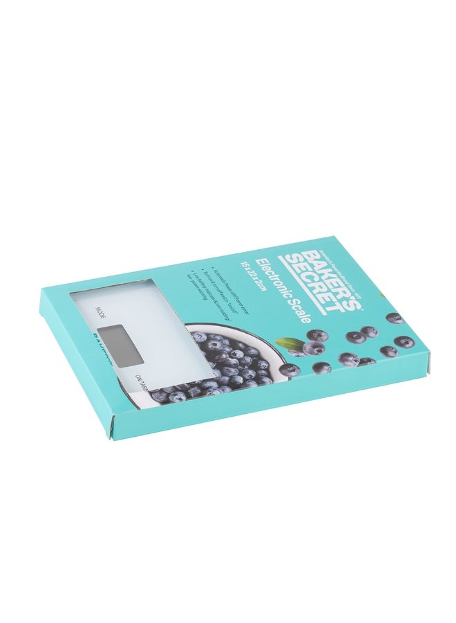 Baker's Secret Automatic Electronic Scale – Precision Kitchen Tool with Power On/Off & Energy Saver Function - Image 3