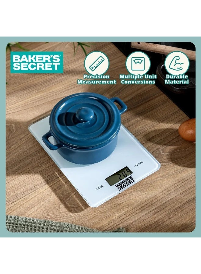 Baker's Secret Automatic Electronic Scale – Precision Kitchen Tool with Power On/Off & Energy Saver Function - Image 4