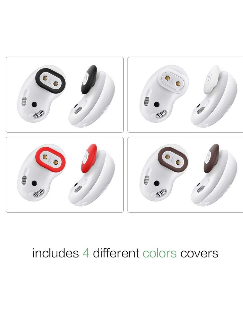 KASTWAVE 8 Pairs Ear Tips for Galaxy Buds Live, Silicone Covers Eartips Accessories Compatible with Samsung Galaxy - Image 5