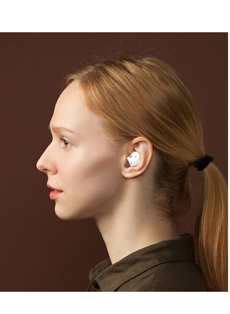 KASTWAVE 8 Pairs Ear Tips for Galaxy Buds Live, Silicone Covers Eartips Accessories Compatible with Samsung Galaxy - Image 4