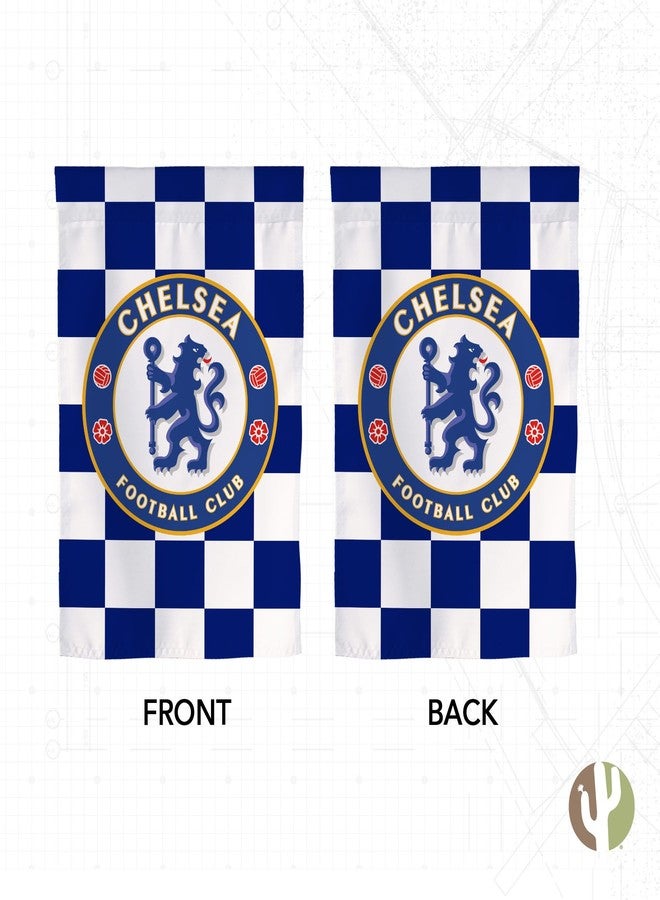 Desert Cactus Chelsea FC Garden Flag – 19 x 12 Inch Football London Blue Lions Banner, for Outdoor Display and Events (Garden Flag D) - Image 2