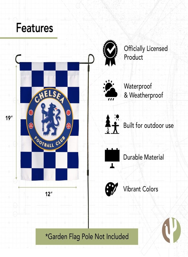 Desert Cactus Chelsea FC Garden Flag – 19 x 12 Inch Football London Blue Lions Banner, for Outdoor Display and Events (Garden Flag D) - Image 4