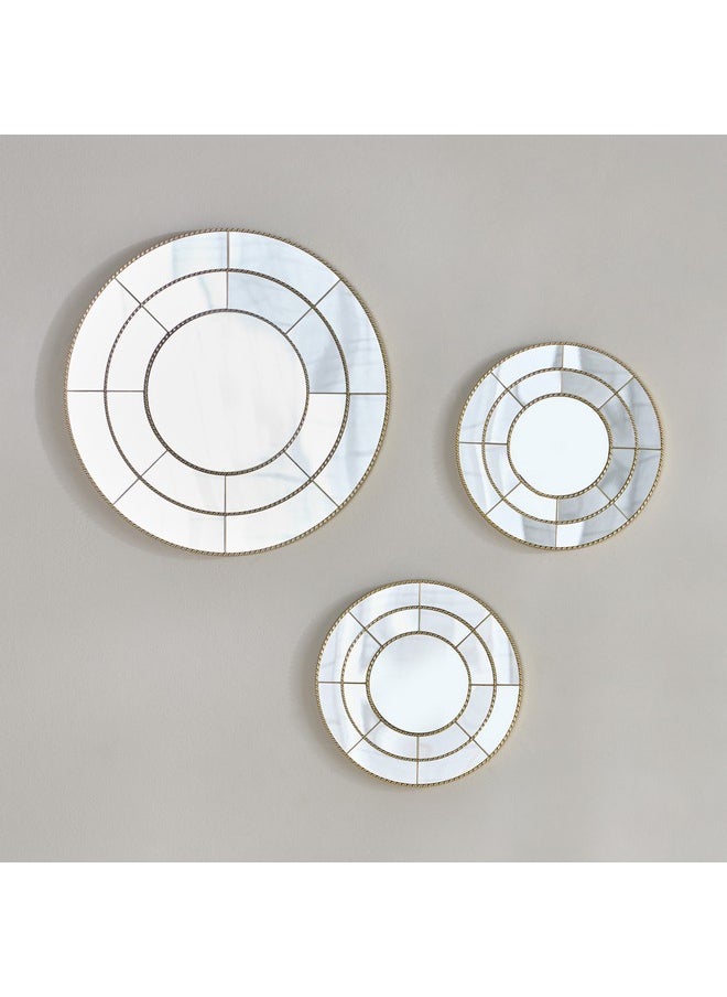 Home Box Brecklyn 3-Piece Mirror Set 39 x 39 cm  - Image 2
