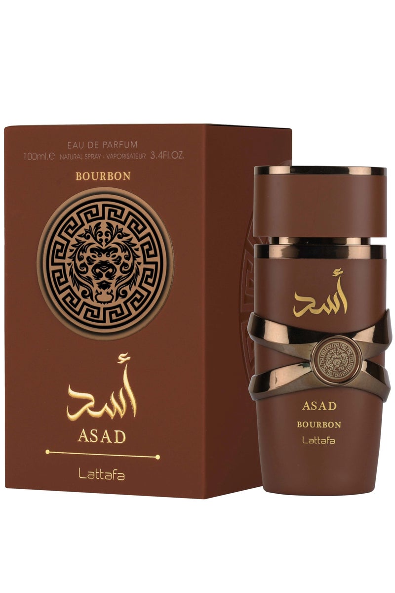 Lattafa Asad Bourbon Eau De Parfum For men - 100ml - Image 2
