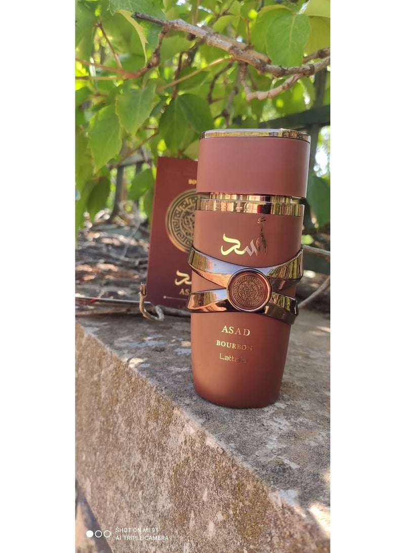 Lattafa Asad Bourbon Eau De Parfum For men - 100ml - Image 4