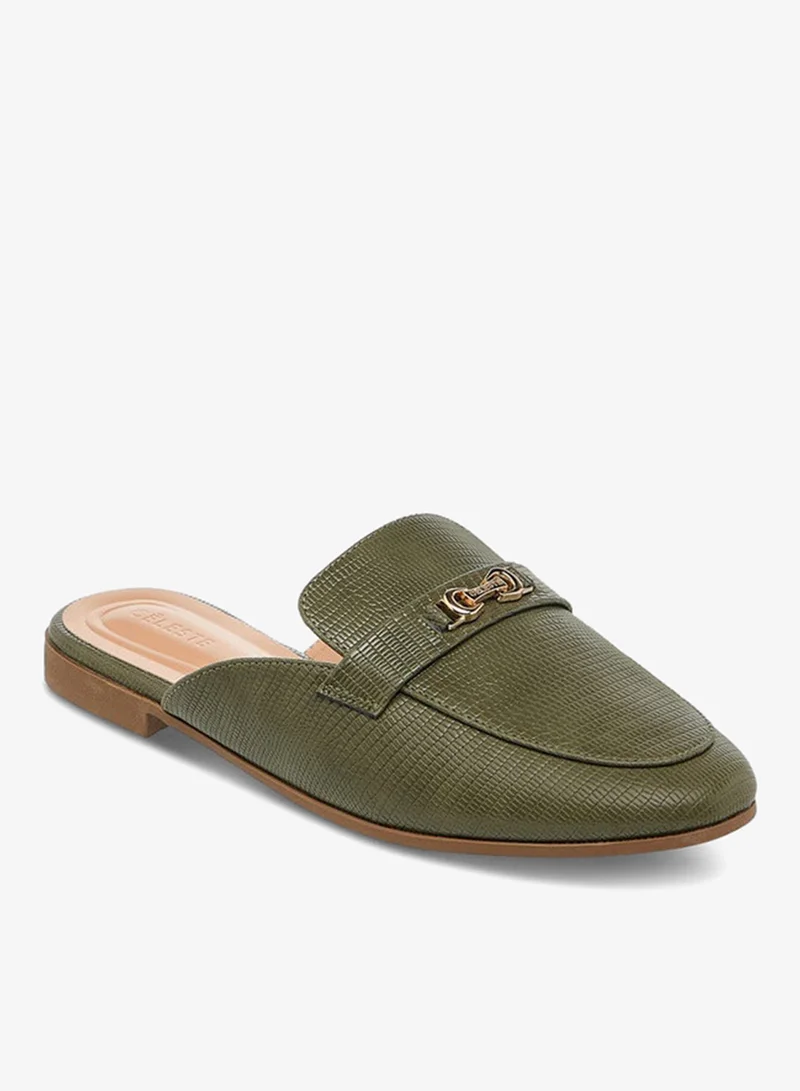 Celeste Women's Textured Slip-On Mules