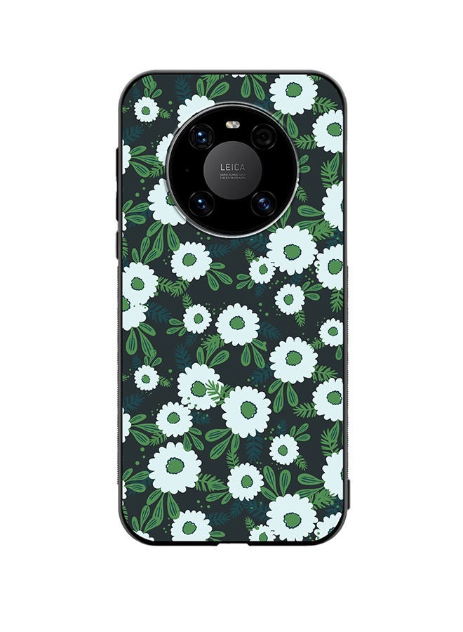VR CREATIVE Protective Case Cover For Huawei Mate 40 Floral Pattern Based On Traditional Folk Art Ornaments Design Multicolour - Image 1
