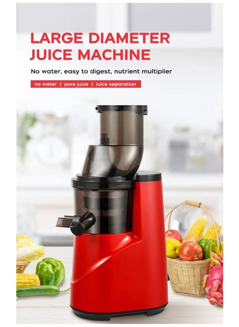Nutrition Blender, Juicer Machines, Masticating Juicer, Slow Juicer Extractor Anti-Drip Mouth, Ideal for Nutrient Fruit Sorbet and Vegetable Juice, Anti-Oxidation Slow Juicer for Fruits - Image 4