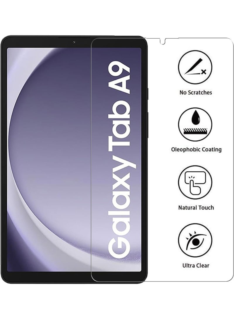 Muzz Tab A9 Screen Protector for Samsung Galaxy Tab A9 8.7 Inch, 9H Hardness Tempered Glass, HD Clear, Anti-Scratch, 2.5D Edge (Samsung Galaxy Tab A9 8.7 Inch) - Image 4