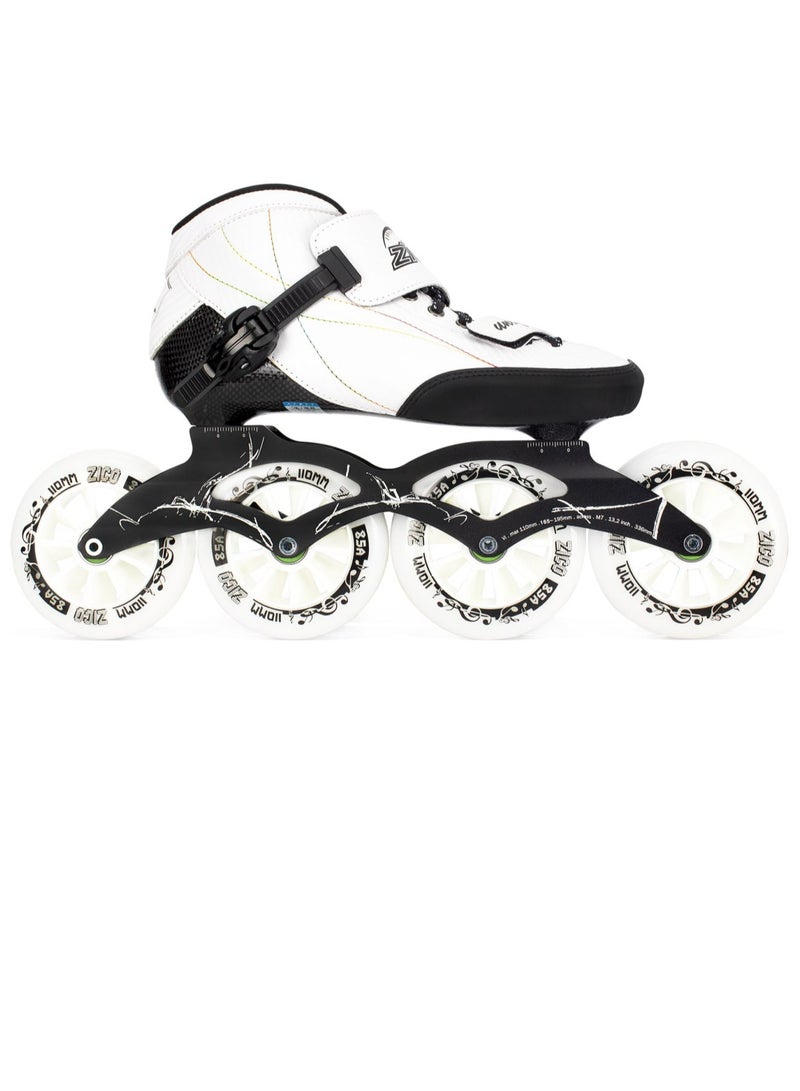 ZICO Pro Speed Carbon Fiber Inline Skates Shoes For Unisex  - Image 2