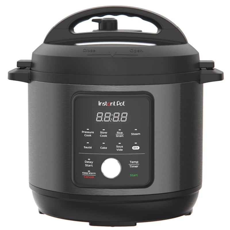 INSTANT Instant Pot 6 Litre Essential New Launch 2023 Stainless Steel 9in1 Electric Pressure Cooker Slow Cooker Rice Cooker Steamer Saute And Warmer 6 Litre Black  - Image 1