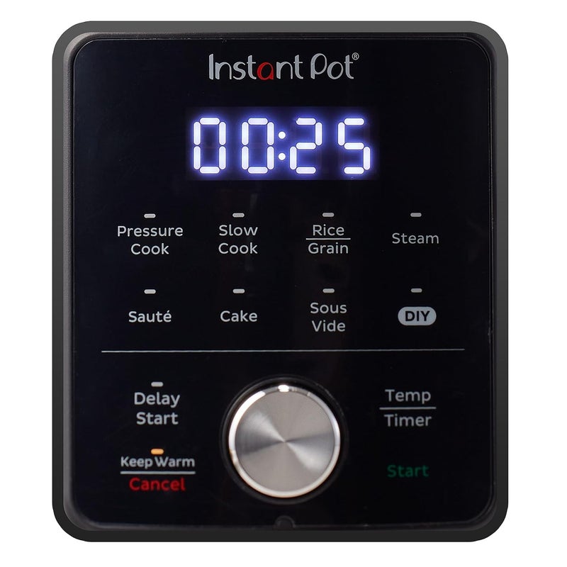 INSTANT Instant Pot 6 Litre Essential New Launch 2023 Stainless Steel 9in1 Electric Pressure Cooker Slow Cooker Rice Cooker Steamer Saute And Warmer 6 Litre Black  - Image 4